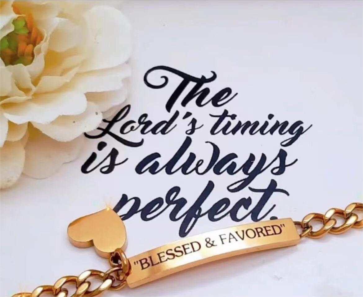 Blessed and Favored Bracelet