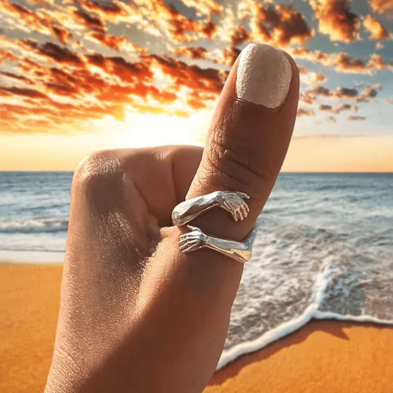 For Love -It's Ok To Not Be Ok HUG RING