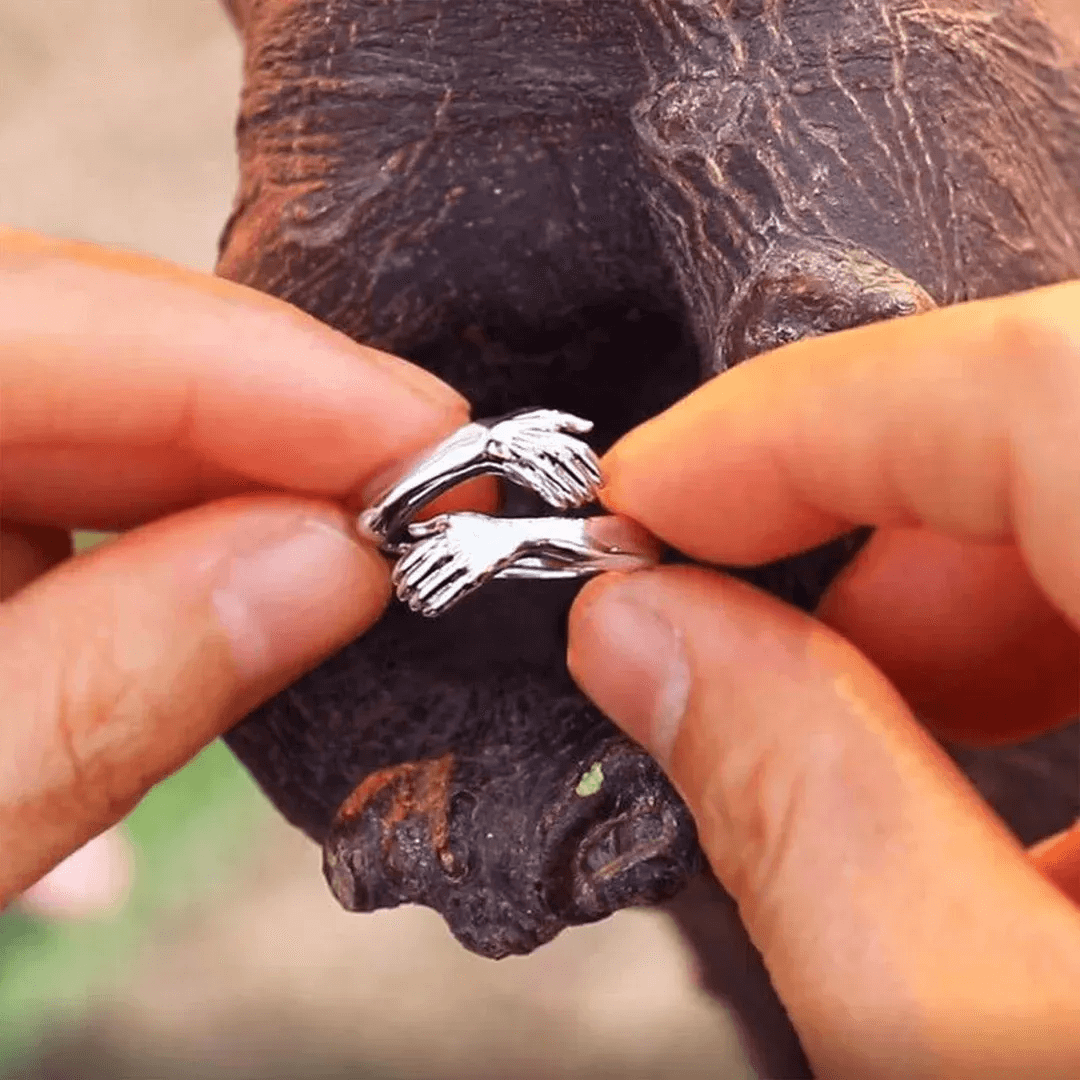 For Love -It's Ok To Not Be Ok HUG RING