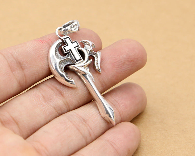 God's Faithful Fury Axe Necklace