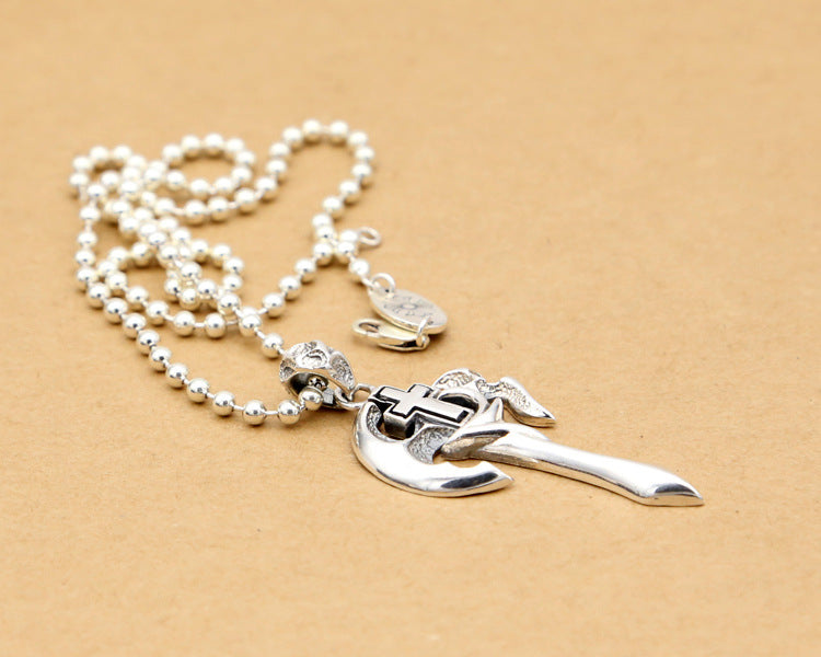 God's Faithful Fury Axe Necklace
