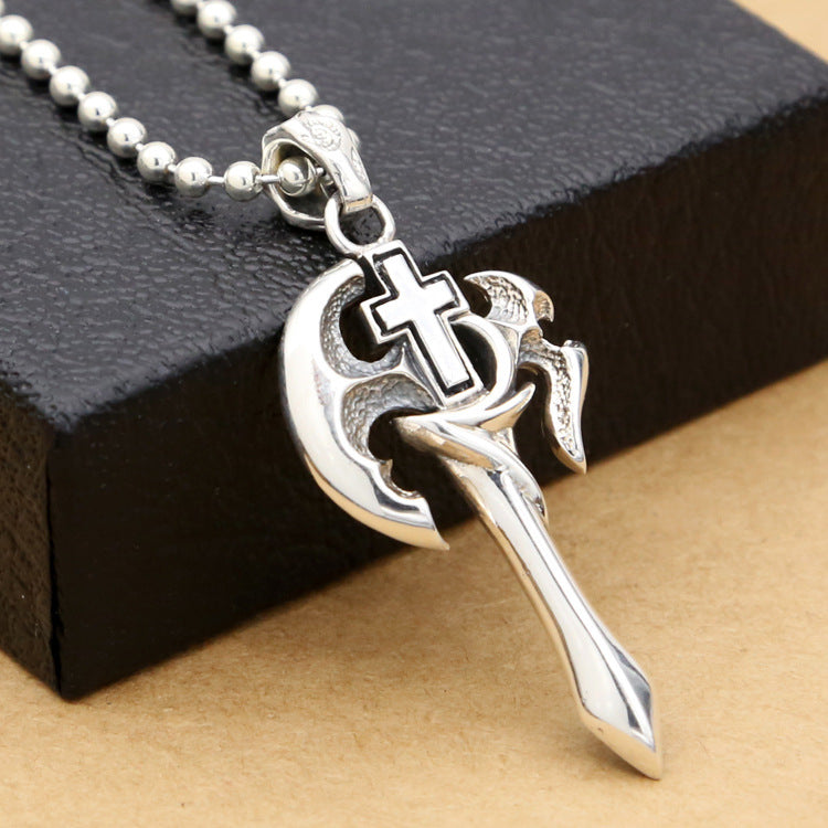 God's Faithful Fury Axe Necklace