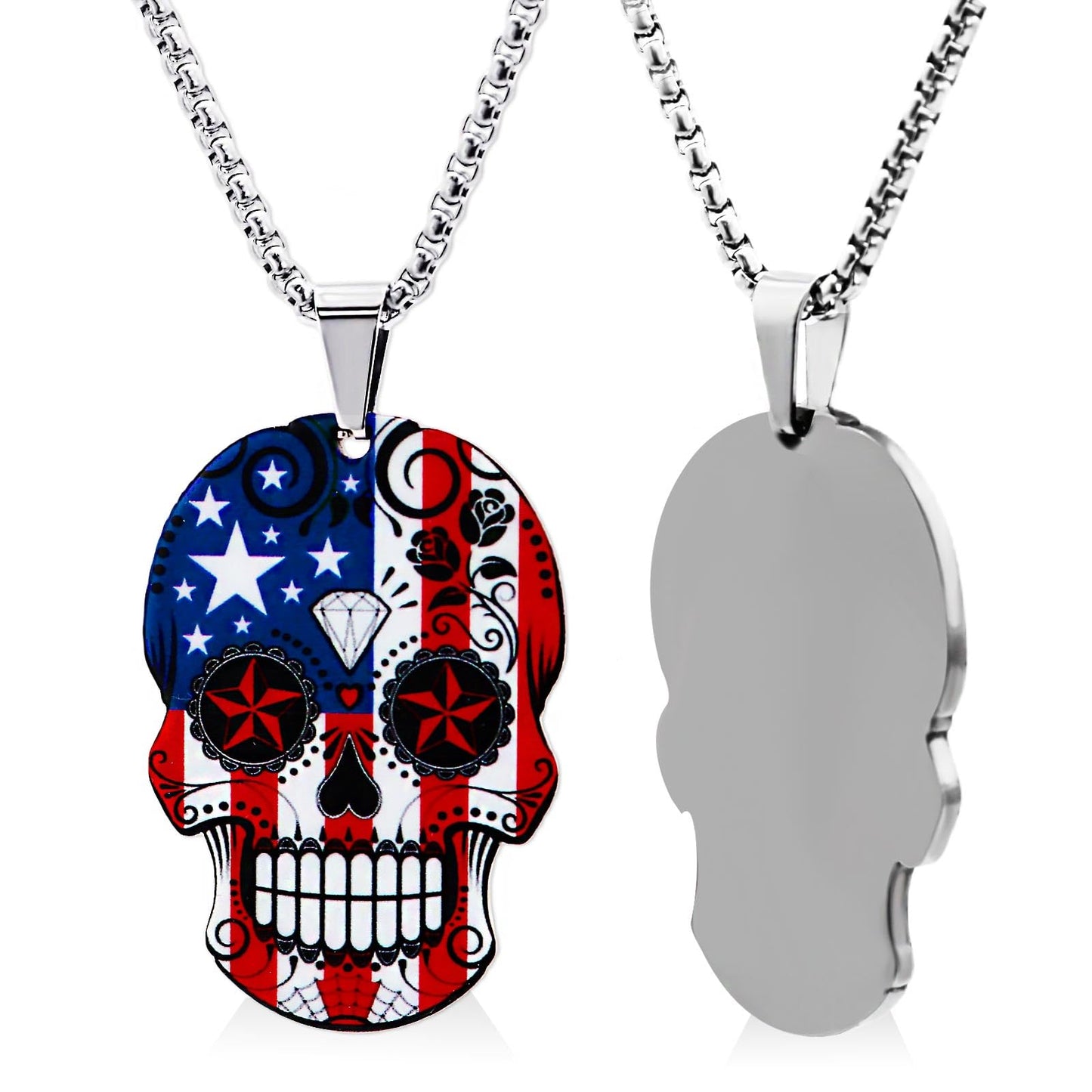 Halloween Skull Necklace