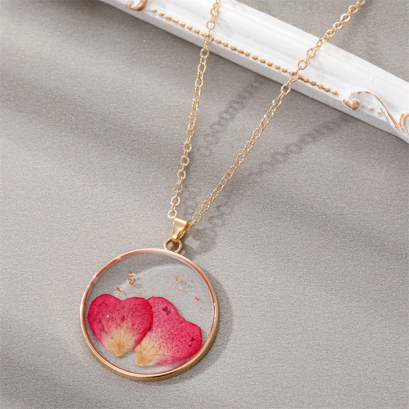 Personalised Birth Flower Necklace - Peferct Mother's Day Gift for Mom & Grandma