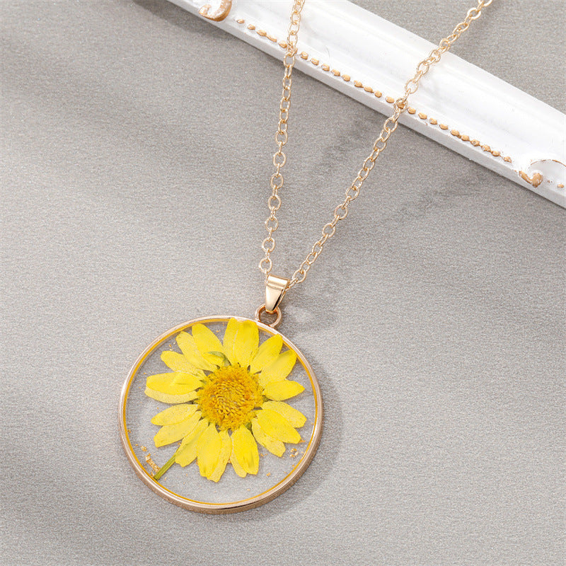 Personalised Birth Flower Necklace - Peferct Mother's Day Gift for Mom & Grandma