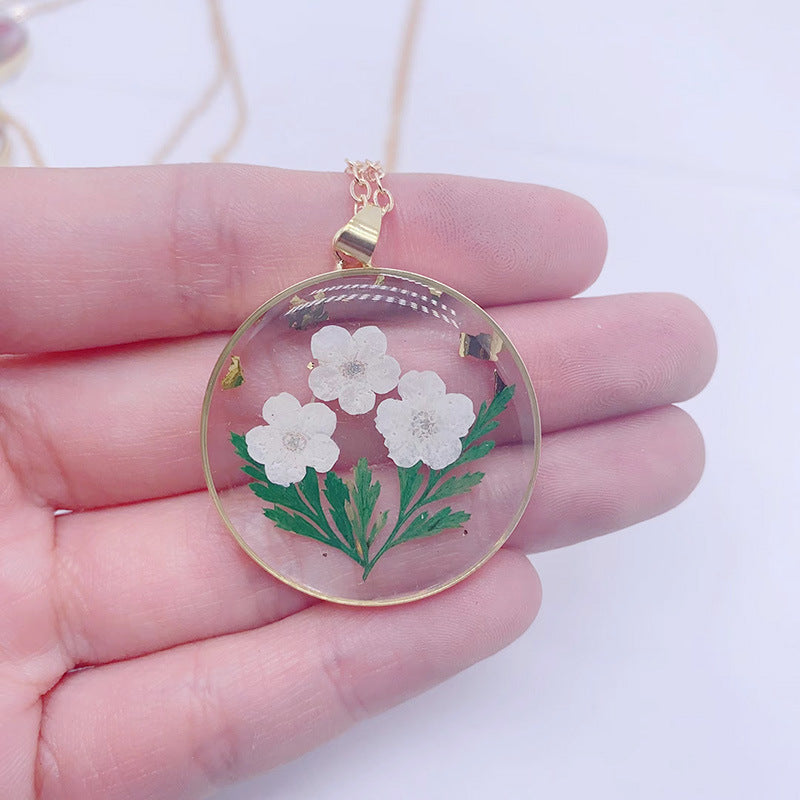 Personalised Birth Flower Necklace - Peferct Mother's Day Gift for Mom & Grandma