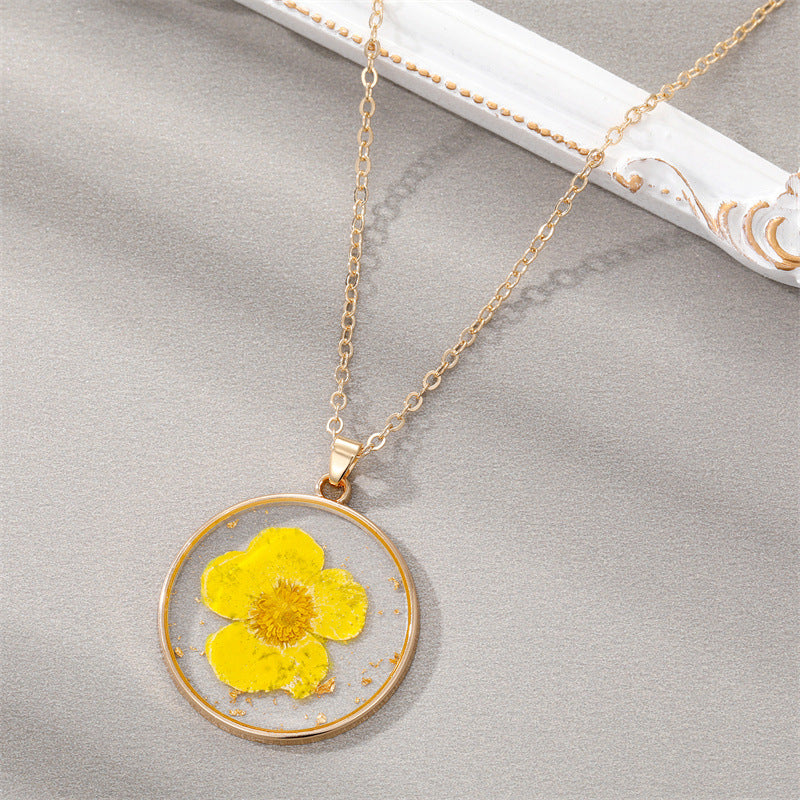 Personalised Birth Flower Necklace - Peferct Mother's Day Gift for Mom & Grandma