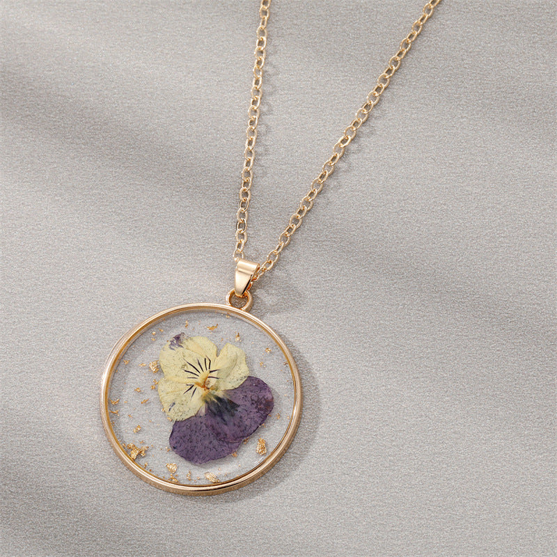 Personalised Birth Flower Necklace - Peferct Mother's Day Gift for Mom & Grandma