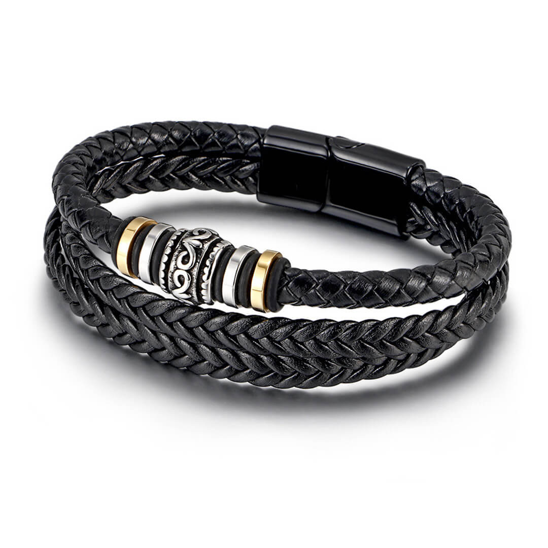 For Son - Laugh, Love, Live Vintage Bracelet