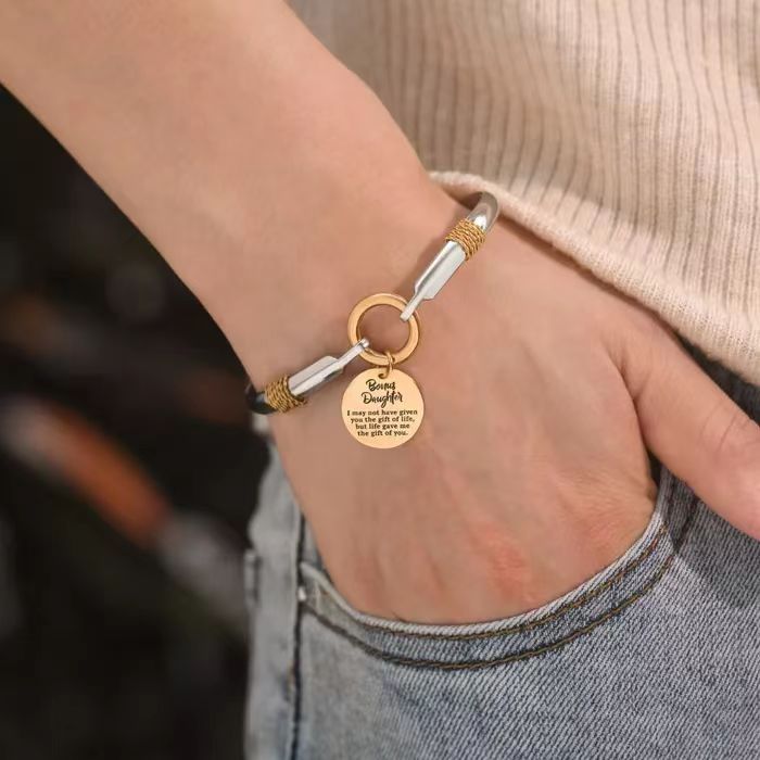 Bonus Daugther Custom Charm Bracelet