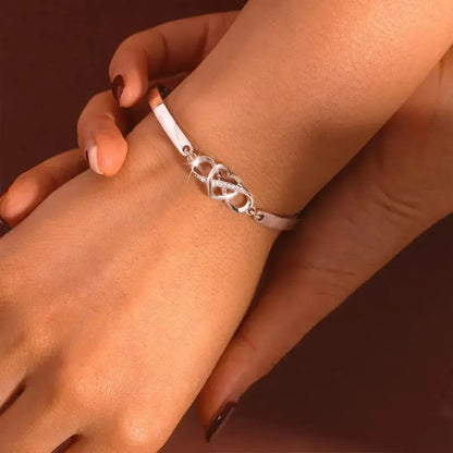 To My Granddaughter - Keep Me In Your Heart Infinity Bracelet