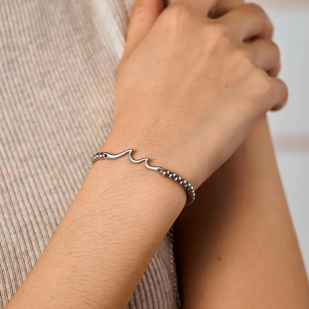 FOR FRIENDS - WAVE BEADED BRACELET