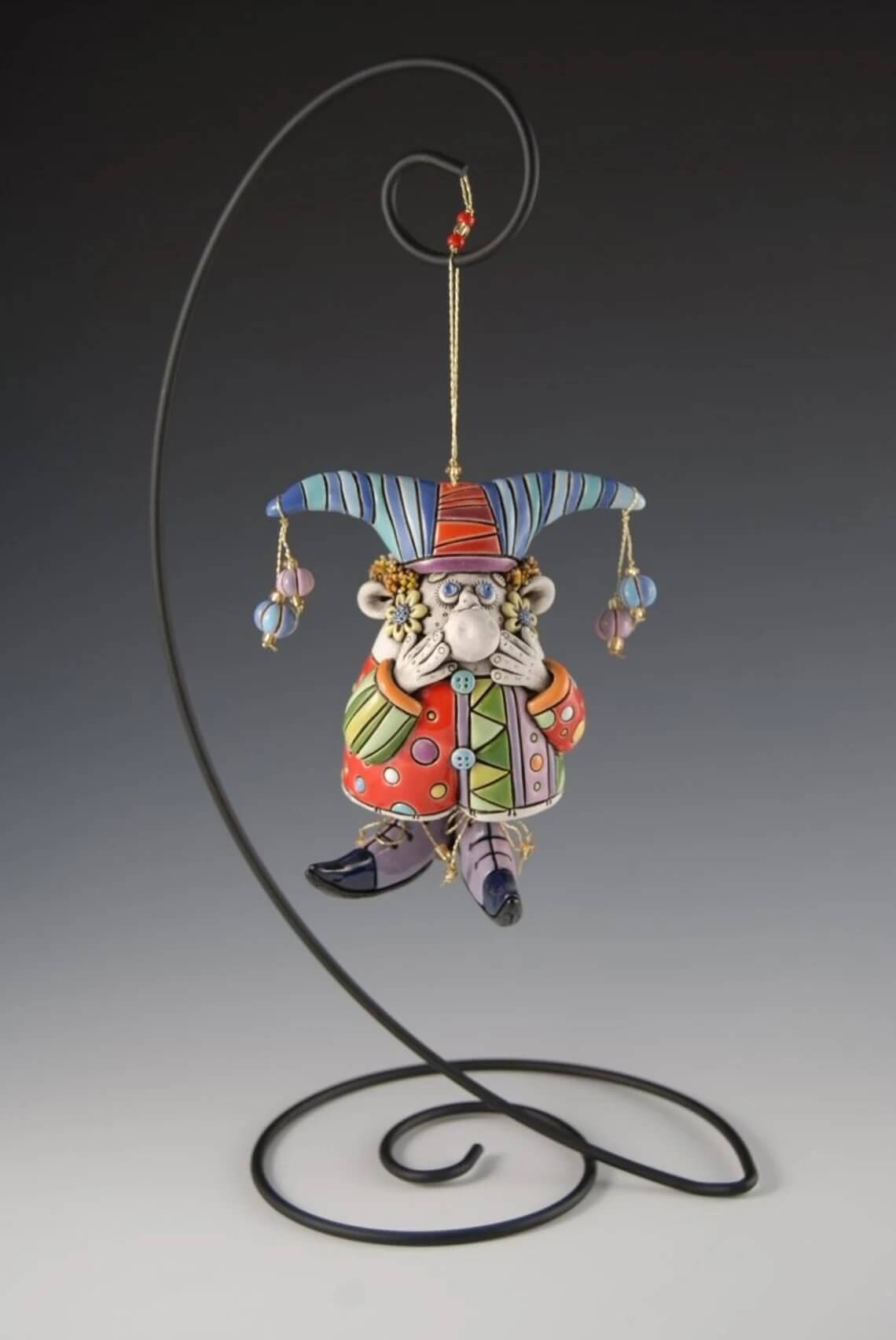 🔥Today's special offer 50% OFF 🌈Colorful Jester Bell Ornaments