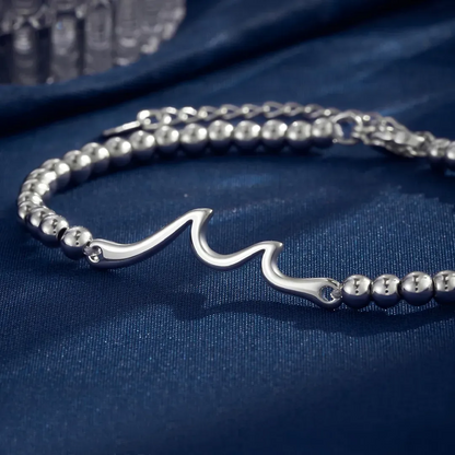 FOR FRIENDS - WAVE BEADED BRACELET