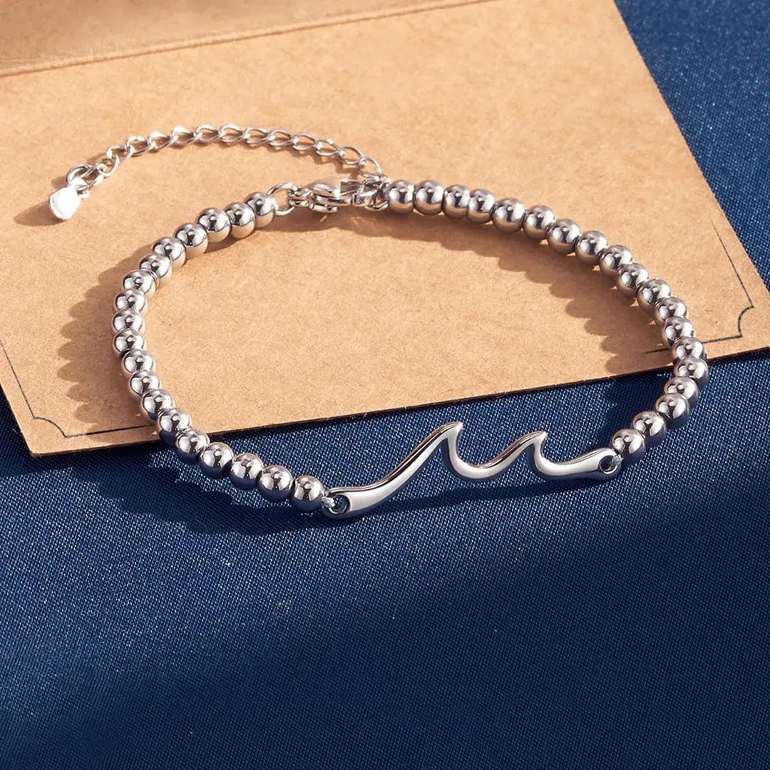 FOR FRIENDS - WAVE BEADED BRACELET
