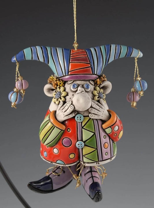 🔥Today's special offer 50% OFF 🌈Colorful Jester Bell Ornaments