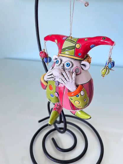 🔥Today's special offer 50% OFF 🌈Colorful Jester Bell Ornaments