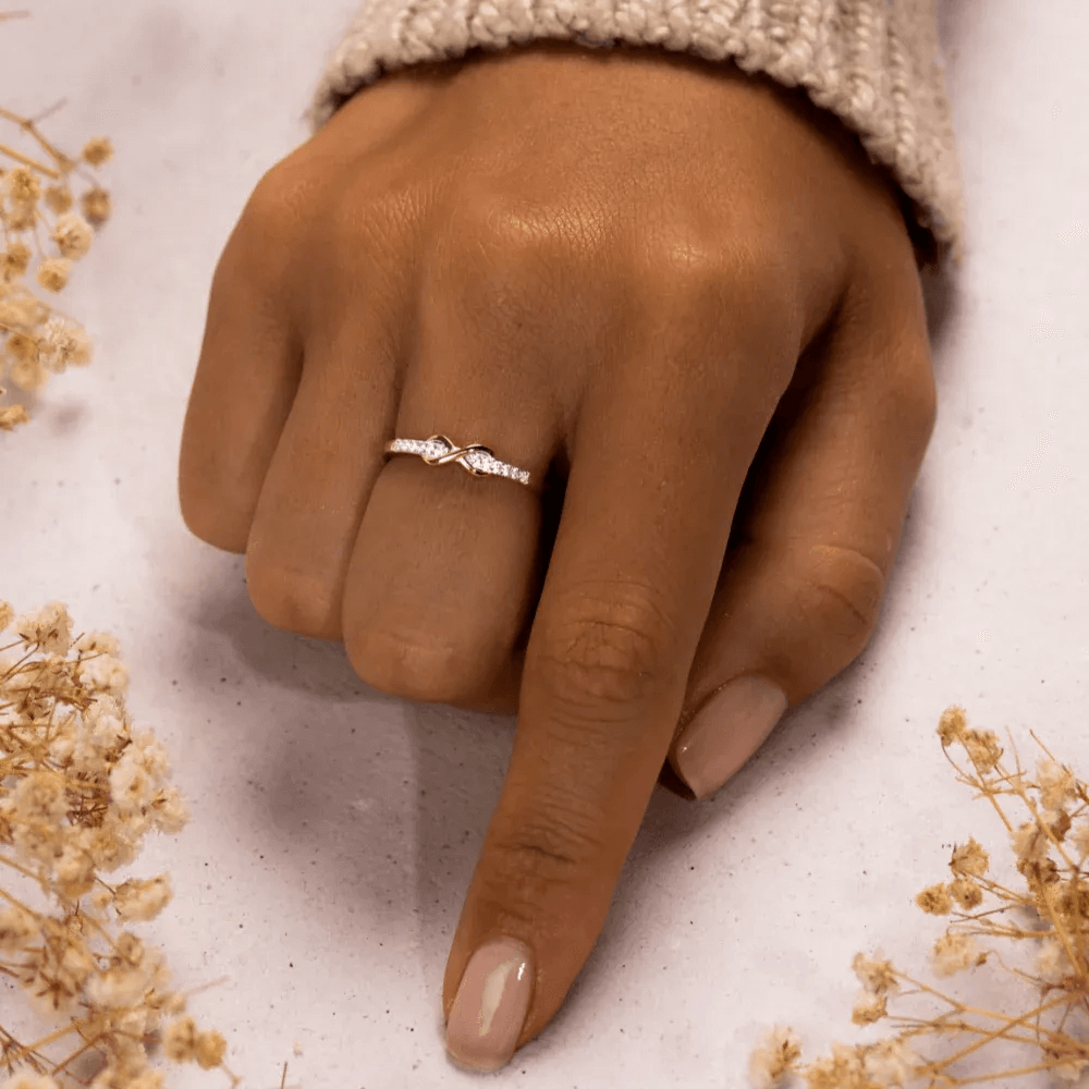 🎄Christmas Pre-sale🎁To My Granddaughter "Forever Linked Together" Ring